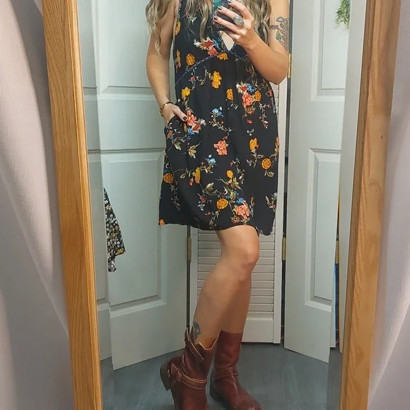 Band of gypsies Floral Dress Large - Picture 11 of 12